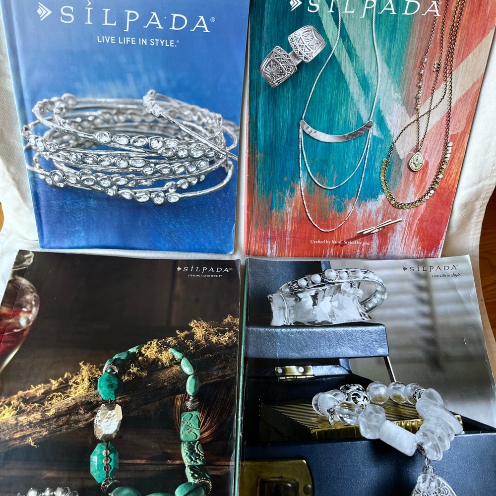 Collection of 4 Silpada Catalogs